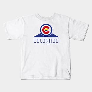 Colorado artwork Kids T-Shirt